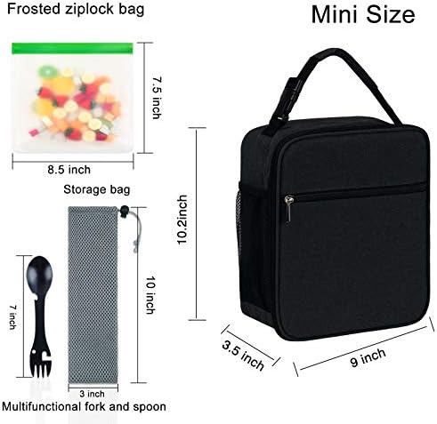 Nirroti izolovana torba za ručak za muškarce i žene nepropusna kutija za ručak za višekratnu upotrebu sa