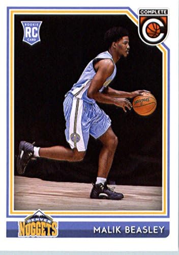 -17 panini kompletna 223 Malik Beasley Denver Nuggets Basketball Rookie kartica