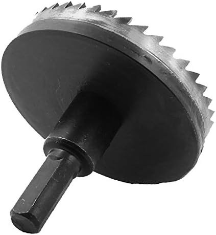 X-DREE 65mm rezni prečnik 10mm ravna izbušena rupa za uvrtanje bušilice za gvožđe rezač rupa (Diámetro de