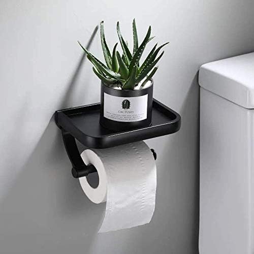 LINRUS WAL zidni toaletni držač papira Tkivni papir Držač WC ROLL dispenzer sa policama za pohranu telefona