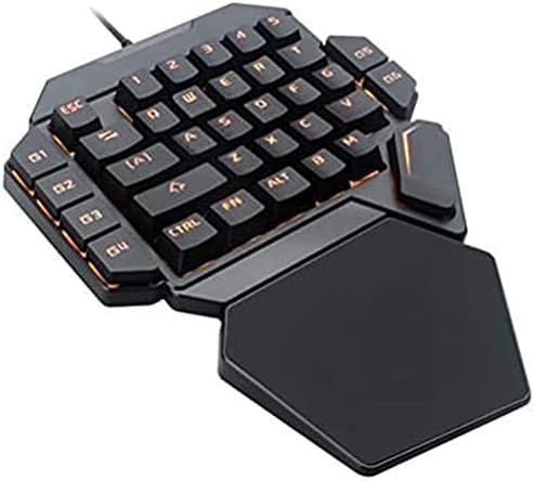 HYK jednoručna RGB mehanička tastatura sa osjećajem, mala tastatura za igre