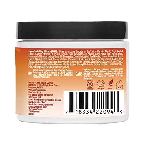 Desert Essence Gentle Facial Scrub-4 Fl oz-pakovanje od 3-jojobe ulje-badem Meal - Oat Buff Skin-Aloe Vera-uklanja