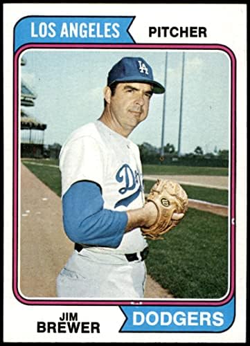 1974 FAPPS 189 Jim Brewer Los Angeles Dodgers NM / MT Dodgers