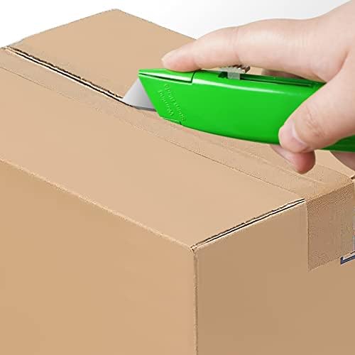 DIYSELF Pomoćni nož za sečenje Kutija sa 4 pakovanja i oštrice pomoćnog noža od 50 pakovanja
