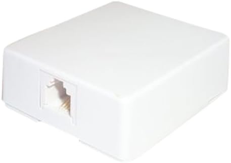 Blackpoint proizvodi BBT-039-4 bijeli modularni zidni priključak