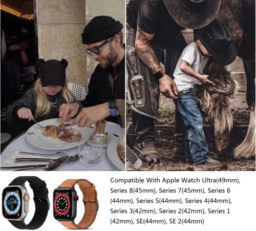 G.P Kompatibilan sa Apple Watch Band 49mm, originalni kožni trake za iwatch ultra se2 se serije 8 7 6 5