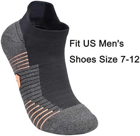 WindCrosser muške čarape za trčanje protiv mirisa protiv smrada podstavljene debele niske Tenisice za gležnjeve