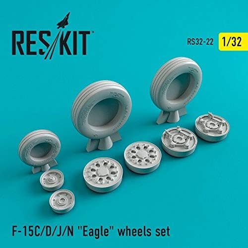 Reskit RS32-0022 - 1/32 F-15 Eagle Wheels Set skale plastični komplet