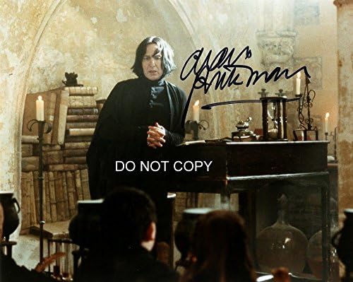 Alan Rickman potpisao autogramom reprint fotografija kao profesor Snape iz Harry Potter 2 RP