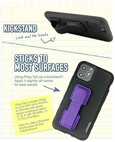 Smartish Telefon Grip Loop - Prop Tart-Pop out prst kaiš i držač sa Kick postoljem [kompatibilan sa svim