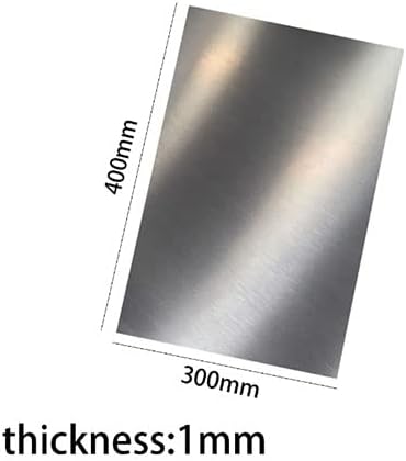 ALREMO HUANGXING - debljina ploča od nehrđajućeg čelika 0,5 mm do 1mm, dužina 300 mm, širina 400mm, 0.8x300x400mm