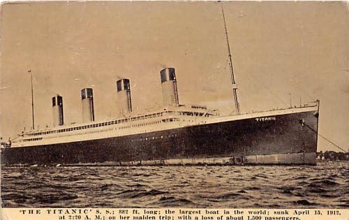 White Star Line Steamer Titanic Brod Brodovi Razglednice Razglednice