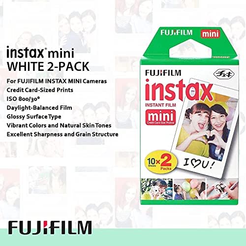 Fujifilm Instax Mini 11 Instant Kamera-Nebesko Plava | Butterfly Case | Butterfly Album | Paket Trenutnih