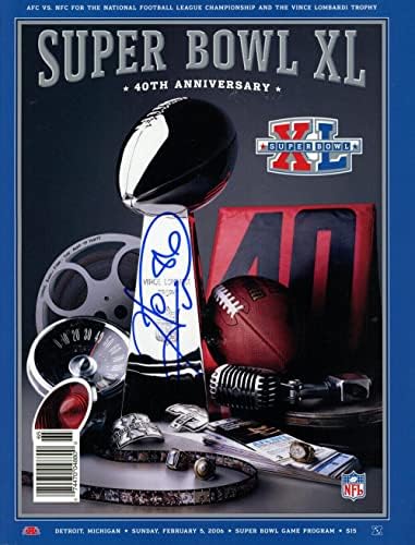 Hines Ward sa autogramom / potpisanim Super Bowl XL programom JSA 37400-NFL Časopisi sa autogramom