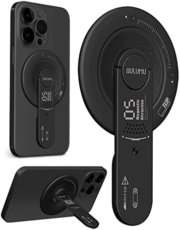 Aulumu G05 [4-u-1 MagZero] Mag sigurno držanje telefona [2023 jedinstveni dizajn], uklonjivi 360° podesivi