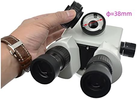 Deiovr komplet za mikroskop za odrasle, 0.5 X C-mount Adapter za sočiva 1/2 1/3 CTV Adapter za SZM Trinokularni