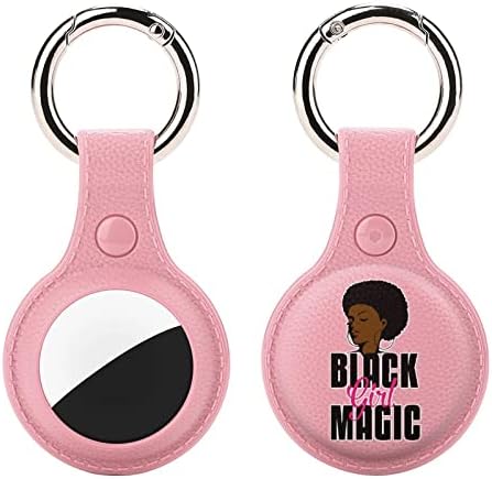 Black Girl Magic držač za AirTag privjesak za ključeve TPU zaštitni poklopac Slučaj Locator oznaka za novčanik