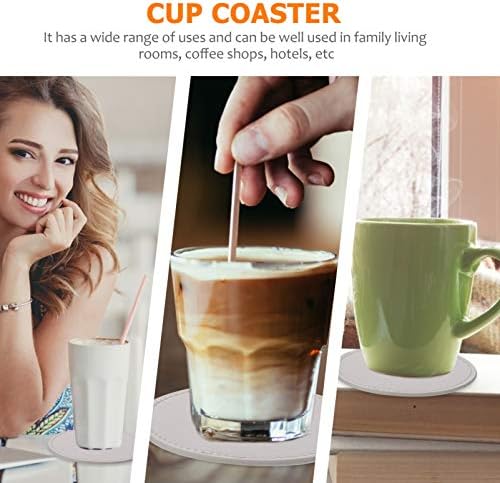 Favomoto Cup Pad 1 set protiv klizanja kožna ploča toplinska izolirana čaša Pad jastuk za kavu piće Coaster