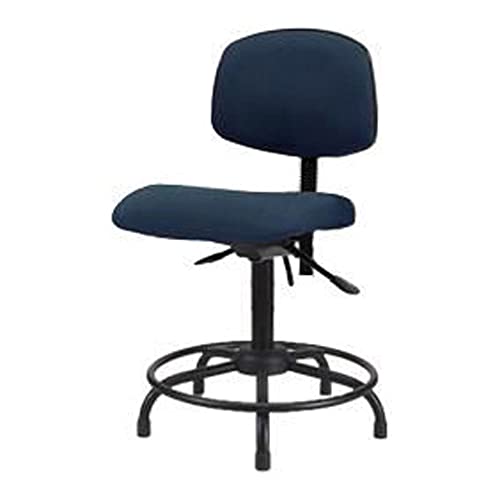 Thomas ECOM FDHCH-RT-T1-A0-RG-F44 stolica za visinu stola od tkanine sa okruglom bazom cijevi, sa nagibom