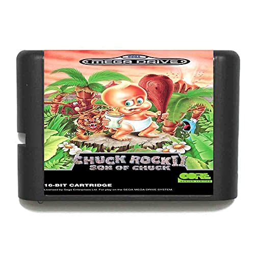 Classicgame Chuck Rock 2 sin Chuck 16 bitne MD igre za sega Mega Pogon za Genesis