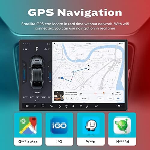 Android Radio Carplay & Android Auto Autoradio Auto navigacija Stereo Multimedijski igrač GPS zaslon osjetljiv