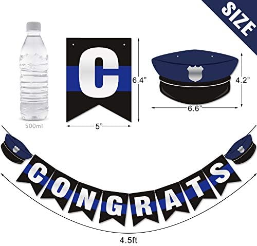 Levfla Čestitamo Oficiru Banner Police Academy 2023 Dekoracija Za Diplomske Zabave Cops Ideje Za Poklon