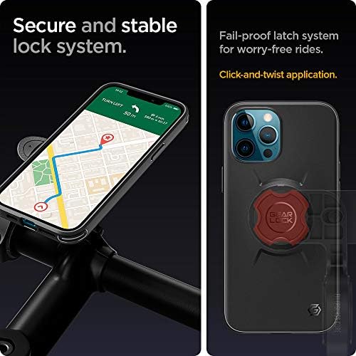 Spigen dizajniran za iPhone 12 Pro Max futrolu za montiranje telefona za bicikle [Extreme Protection Tech]