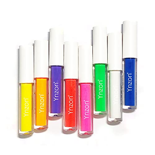 YNZON brzo suhi tečni Eyeliner UV Glow Rainbow šareni Neonski Eyeliner olovka pigmentirana vodootporna Smudgeproof
