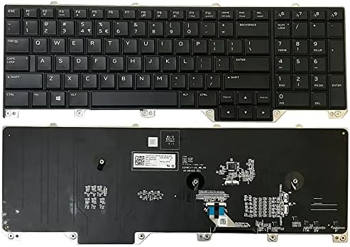 Jintai šarena zamjena tastature sa pozadinskim osvjetljenjem za Dell Alienware M17 R5 područje-51M A51m