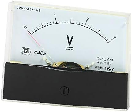 X-Dree Tool alat analogna voltmetar DC 0-3V mjerni raspon 44c2 (stumento di misura voltmetro analogko dc