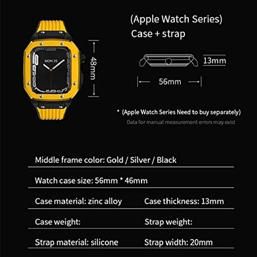 Velore För Apple Watch Band Series 7 45 mm Modifikator mod komplet klockarmband för Kvinnor Legura za sat