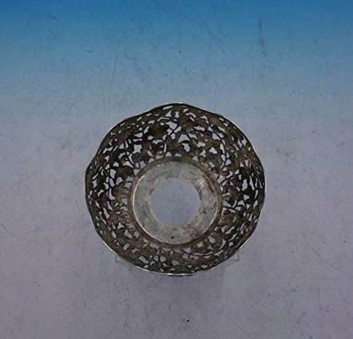 LAIN Chang kineska srebrna srebrna posuda probušena ugraviranim sa cvijećem 3844