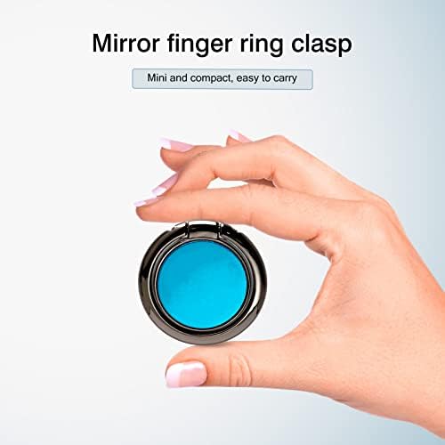 [2 Pakovanje] okrugli dizajn ogledala stalak za Držač prstena za mobilni telefon, rotacija za 360 stepeni
