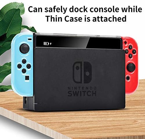 Koholk za zaštitu kućišta koji je kompatibilan s Nintendo prekidačem odvojiv kristalno jasan zaštitni poklopac