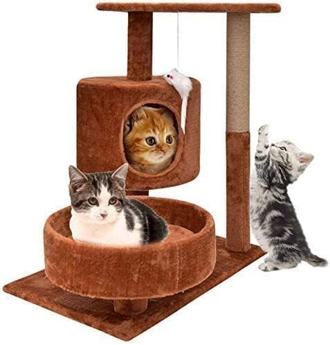 MGALLD višespratni namještaj za kuću u okviru mačjeg drveta Kitten activity Tower sa stubom za grebanje