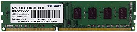 Patriot potpis 8GB DIMM DDR3 CL11 PC3-12800 PSD38G16002