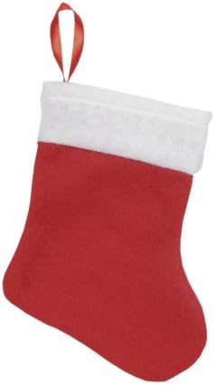 Darice 2457-77 6-komadno osjetilo božićno čarape, 7-inčni