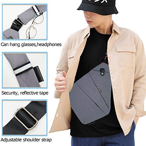 Modne digitalne torbe za rame Muškarci Multifunkcionalni ruksak za ruksak protiv krađe