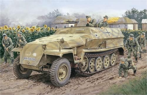Platz Dragon 1/35 Drugog svjetskog rata njemačke vojske Sd.Kfz.Ausf 251.C 4 figure uključene plastični Model