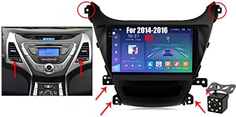 Android 12 auto multimedijski video player za Hyundai Elantra Avante 2011- Auto stereo navigacija GPS
