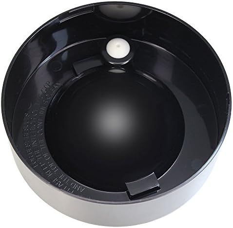 Pawvac vakuumski zatvorena posuda za čuvanje hrane za kućne ljubimce od 2,5 funte; crna kapa & prozirno