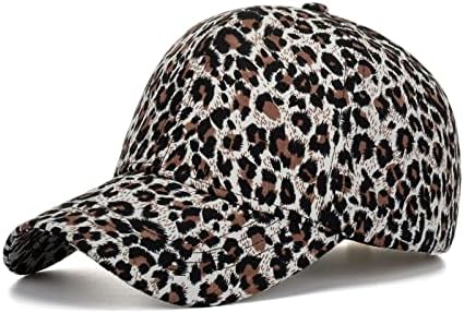 Vintage kape za trčanje muškaraca na plaži moda podesiva bejzbol kapa hip hop šešir sunčeve leopard ispisuju šešire prozračne