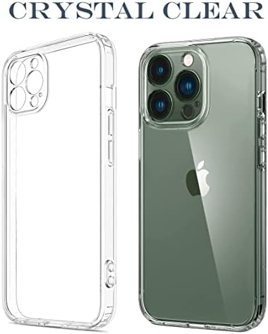 Unov kompatibilan sa iPhone 13 Pro futrolom Clear Branik Hybrid zaštitni zaštitni zaštitni zaštitni zaštitni