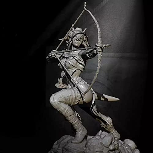 ETRIYE 75mm 1/24 smola model karaktera drevni plemenski ženski strijelac, liveni vojnik, komplet figura