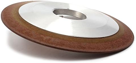 1pcs 5 Konusna ravnica Dijamantno brušenje kotača za brušenje Carbide Hard Steel 150 grit 125x10x32x8mm