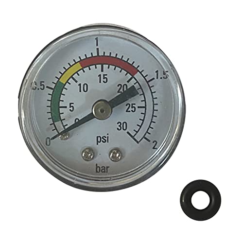 UcarSoon 1.57 inčni brojčanik veličine manometar zamjena za Pijesak filter pumpa 0-30psi & amp; 2kpa 304