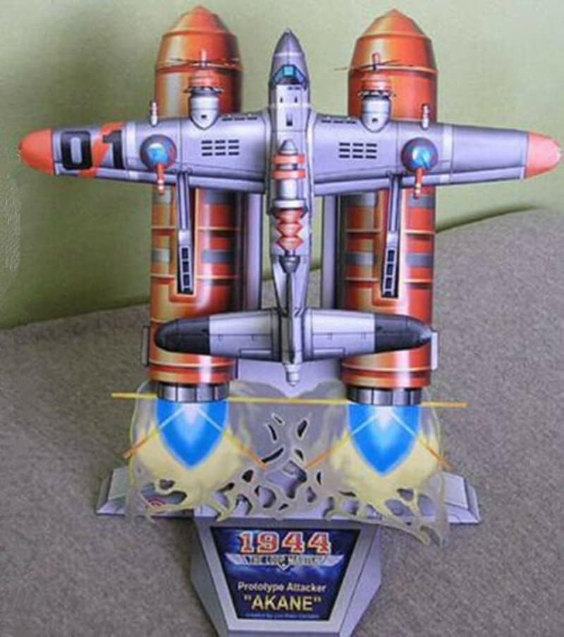 Interstelarni svemirski brod Jet Fighter 3D papirnati model Kit Toy Dječji pokloni