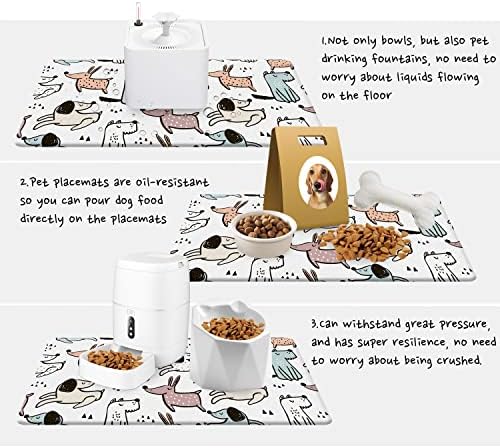 Rest-Eazzzy sklopivi paket Zdjela za pse sa prostirkom za hranu za pse