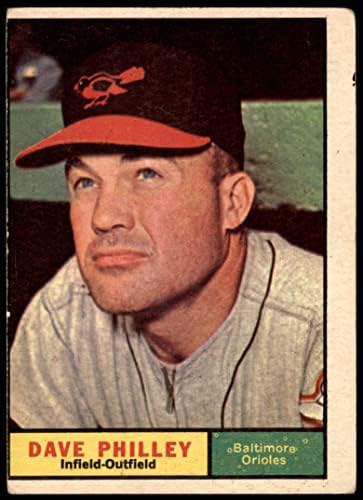 1961 FAPPS 369 Dave Philley Baltimore Orioles Orioles