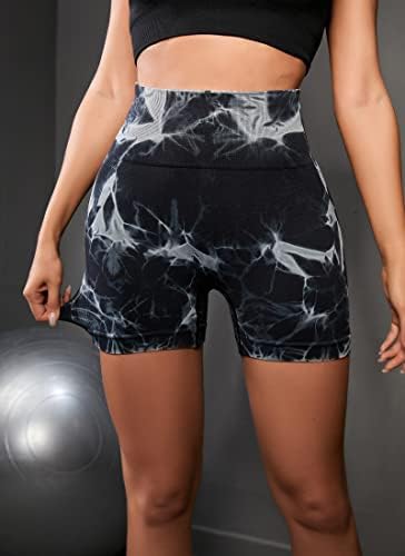 OVESPORT kratke hlače za vježbanje za žene Scrunch butt Lifting Yoga Gym visokog struka bešavne Booty Biker